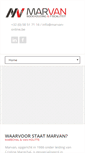 Mobile Screenshot of marvan-online.be